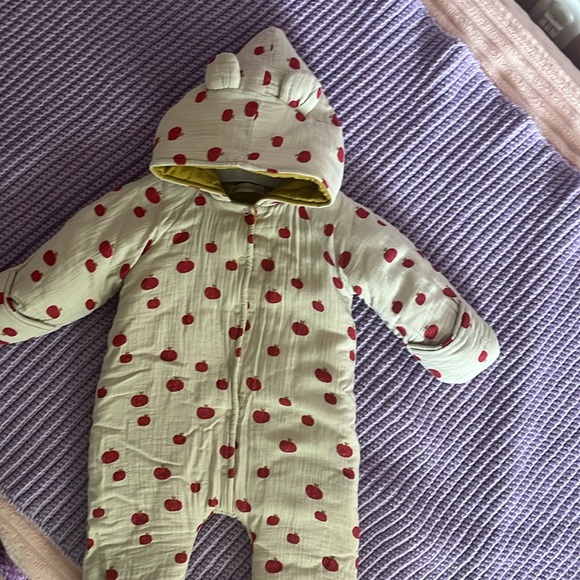 Fin and Vince Apple orchard bear suit - Picture 2 of 8